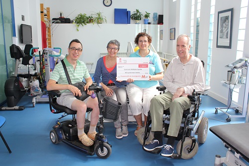 La Asociación Riojana de Esclerosis Múltiple dona 1.530€ al Proyecto M1