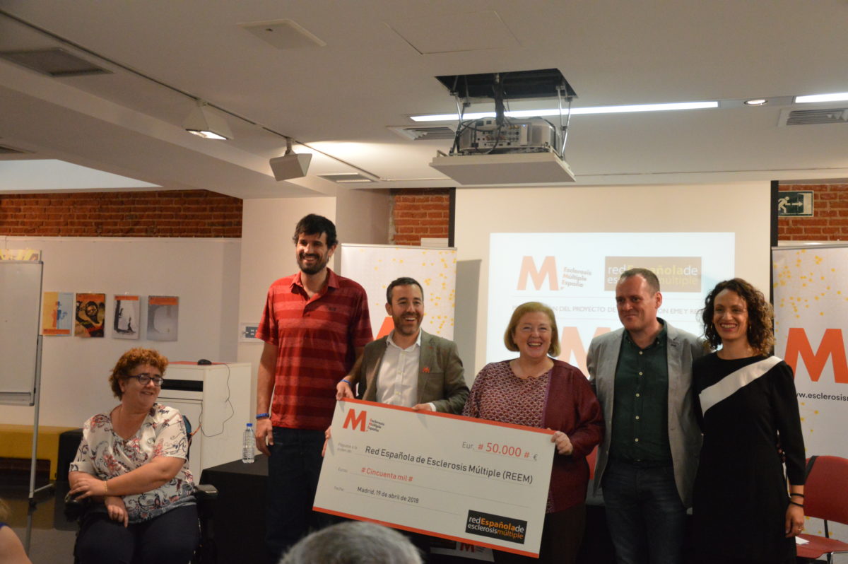 El Proyecto M1 destina los 50.000€ comprometidos a la Red Española de Esclerosis Múltiple