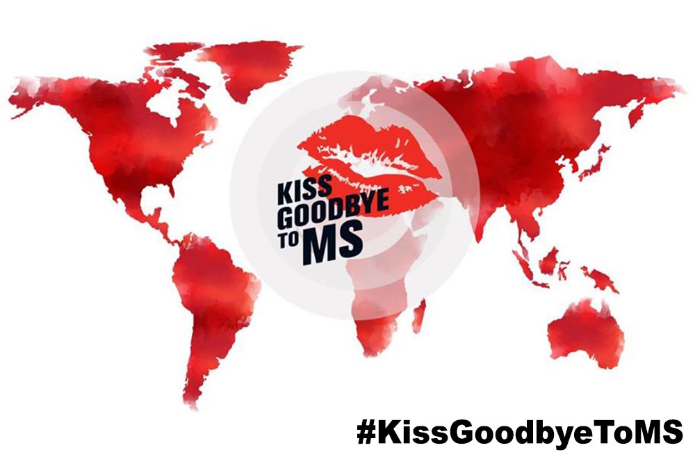 El mundo se llena de besos por Kiss Goodbye To MS 2019