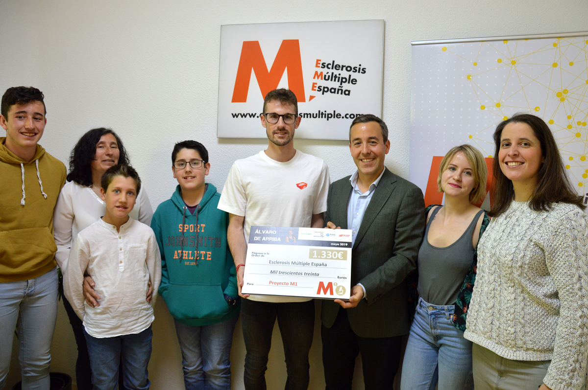 El sorteo solidario de Álvaro de Arriba destina 1.830 € para el Proyecto M1